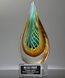 Picture of Mosaic Flame Art Glass Award