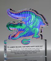 Picture of Acrylic Alligator Trophy - Gator Award