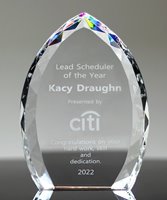 Picture of Jeweled Crystal Flame Award