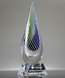 Picture of Aurora Flame Art Glass Award