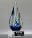 Picture of Radiant Helix Art Glass Award