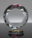 Picture of Prismatic Orbit Crystal Paperweight Trophy