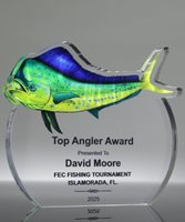 Picture of Mahi Mahi Acrylic Trophy