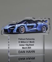 Picture of Acrylic Supercar Trophy - Mclaren P1