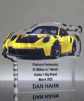 Picture of Acrylic Supercar Trophy - Porsche 911 GT3 RS