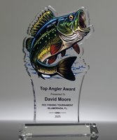 Picture of Master Angler Acrylic Fishing Award