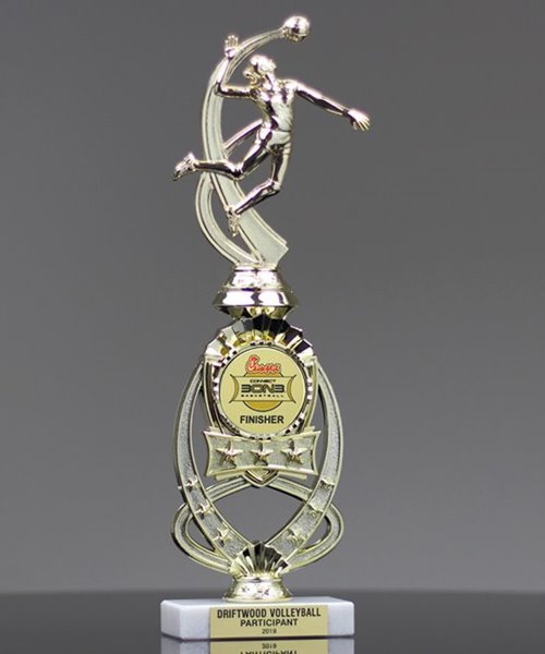 Picture of Volleyball Trophy with Meridian Riser