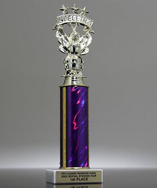 Picture of Classic Spelling Bee Column Trophy
