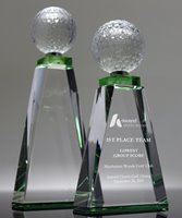 Picture of Golfing Excellence Crystal Trophy