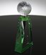 Picture of Golfing Excellence Crystal Trophy