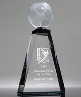 Picture of Apex Soccer Crystal Trophy