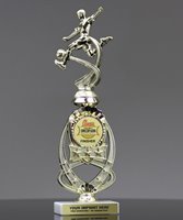 Picture of Sport Motion Soccer Trophy with Meridian Riser