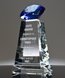 Picture of Diamond Sphere Blue Crystal Award