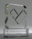 Picture of Momenta Custom Block Award - Clear Crystal