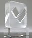 Picture of Momenta Custom Block Award - Etched Crystal