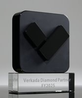 Picture of Momenta Custom Block Award - Black Crystal