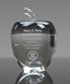 Picture of Crystal Apple Paperweight Award