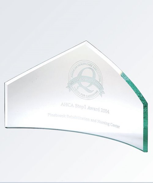 Picture of Beveled Peak Glass Award