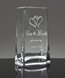 Picture of Engraved Glass Flower Vase