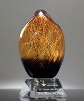 Picture of Seraphic Orb Art Crystal Award - Clear Base