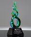 Picture of Serenity Helix Art Glass Award