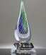 Picture of Aurora Flame Art Glass Award