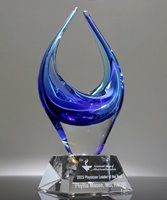 Picture of Oceanic Surge Art Glass Award