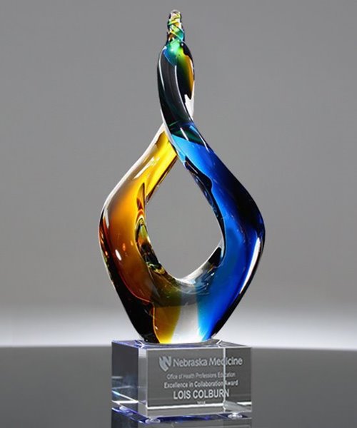 Picture of Unity Glass Art Sculpture Award
