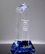 Picture of Diamond Tower Blue Crystal Award