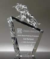 Picture of Crystal Bull Trophy