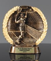 Picture of Tennis Bronzestone Trophy - Female