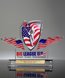 Picture of Logo Cut Cricket Acrylic Award