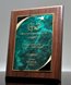 Picture of Designer Green Marble Star Plaque - Large Size