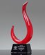 Picture of Spark Red Art Glass Award