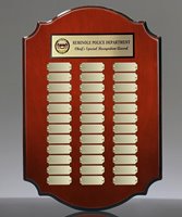 Picture of Scalloped Edge Perpetual Recognition Plaque