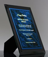 Picture of Fusion Award Plaque - Blue Marble