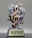 Picture of Triumph Music Note Resin Trophy