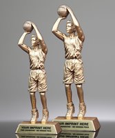 Picture of Classic Male Basketball Jump Shot Resin Trophy