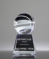 Picture of Top Basketball Crystal Trophy