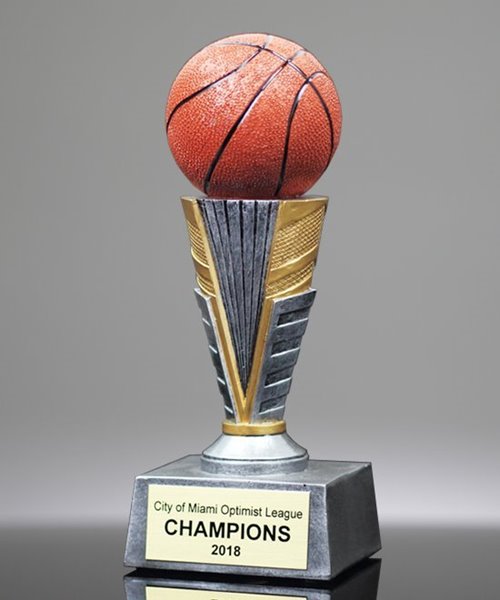 Picture of Basketball Ovation Trophy - Medium Size