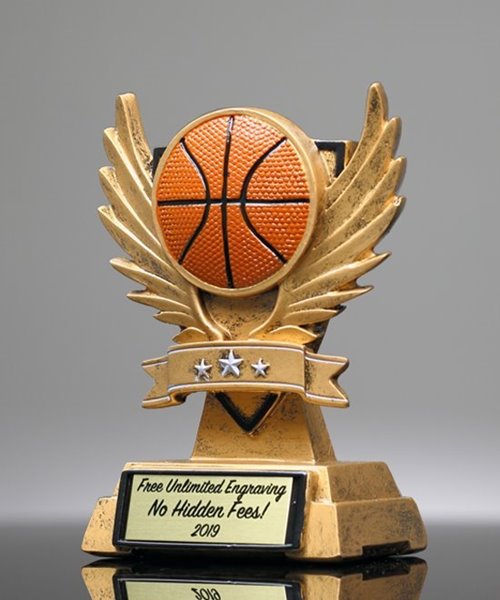 Picture of Victory Wing Basketball Trophy