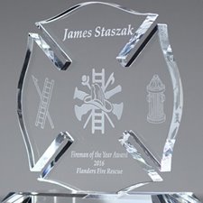 Picture for category Firefighter Crystal Trophies