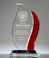Picture of Firefighter Bravery Flame Trophy