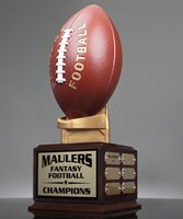 Picture of Fantasy Football Hall of Fame Trophy