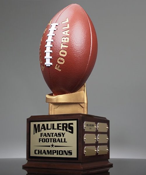Picture of Fantasy Football Hall of Fame Trophy