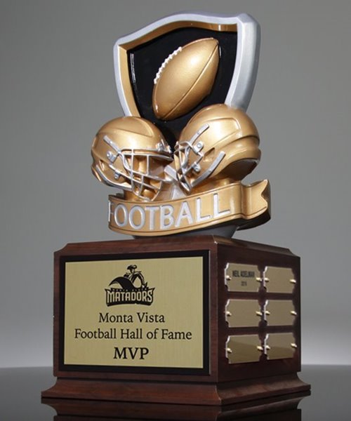 Picture of Football Perpetual Hall of Fame Trophy