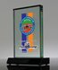 Picture of Jade Glass Rectangle Optimist Award
