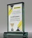 Picture of Jade Glass Synergy Rectangle Award