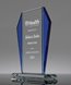 Picture of Newbury Blue Starfire Glass Award