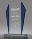 Picture of Newbury Blue Starfire Glass Award